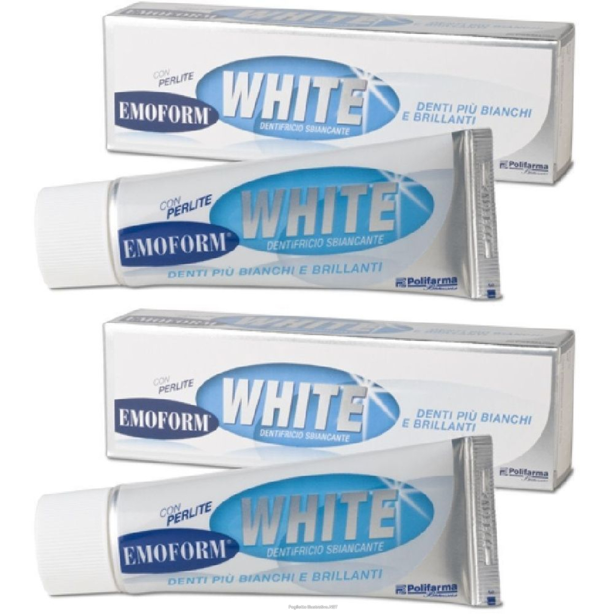 Acquista Online emoform® white dentifricio sbiancante set da 2 ml e Cerca l'offerta più bassa