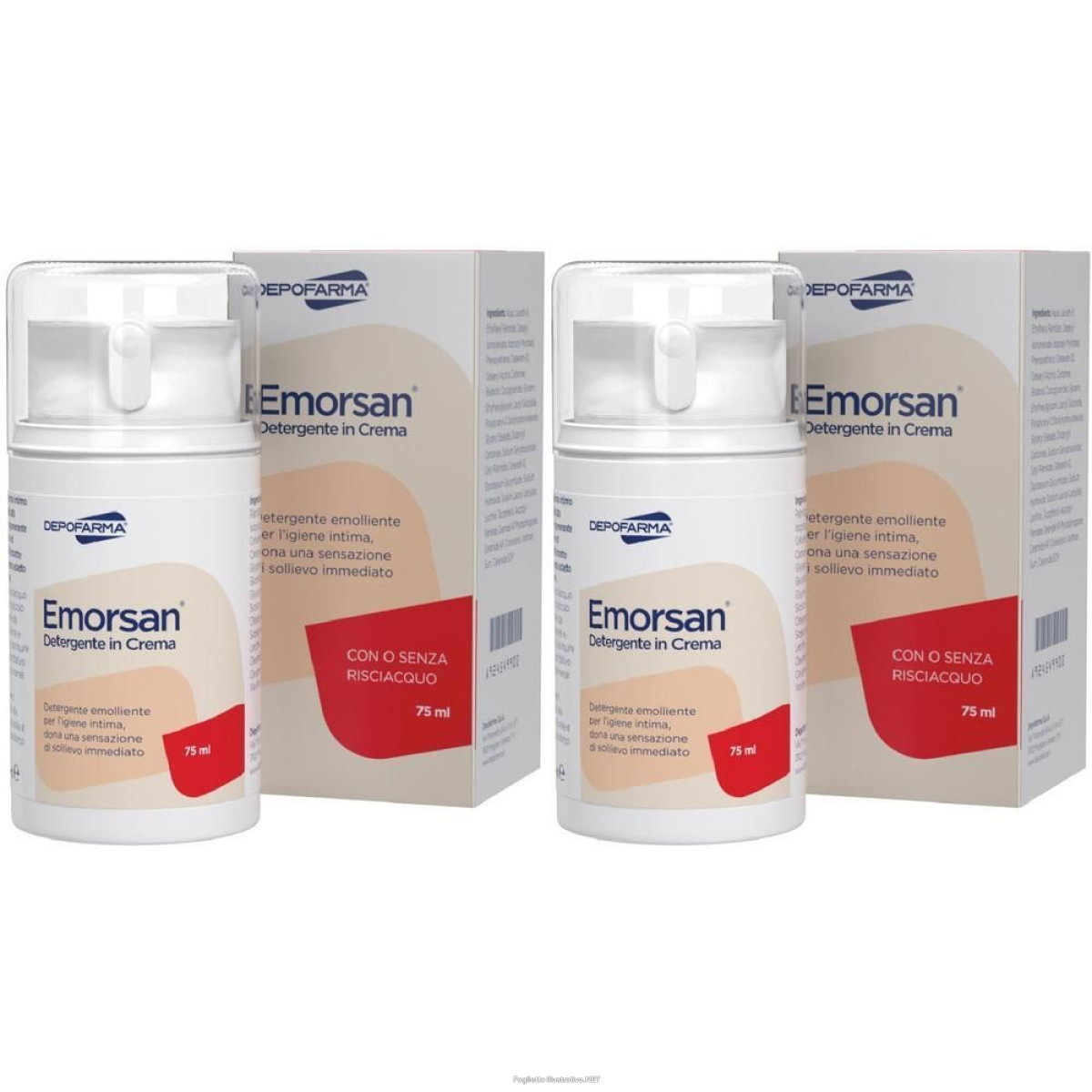 Acquista Online emorsan detergente in crema 75 ml 2x75 ml e Cerca l'offerta più bassa