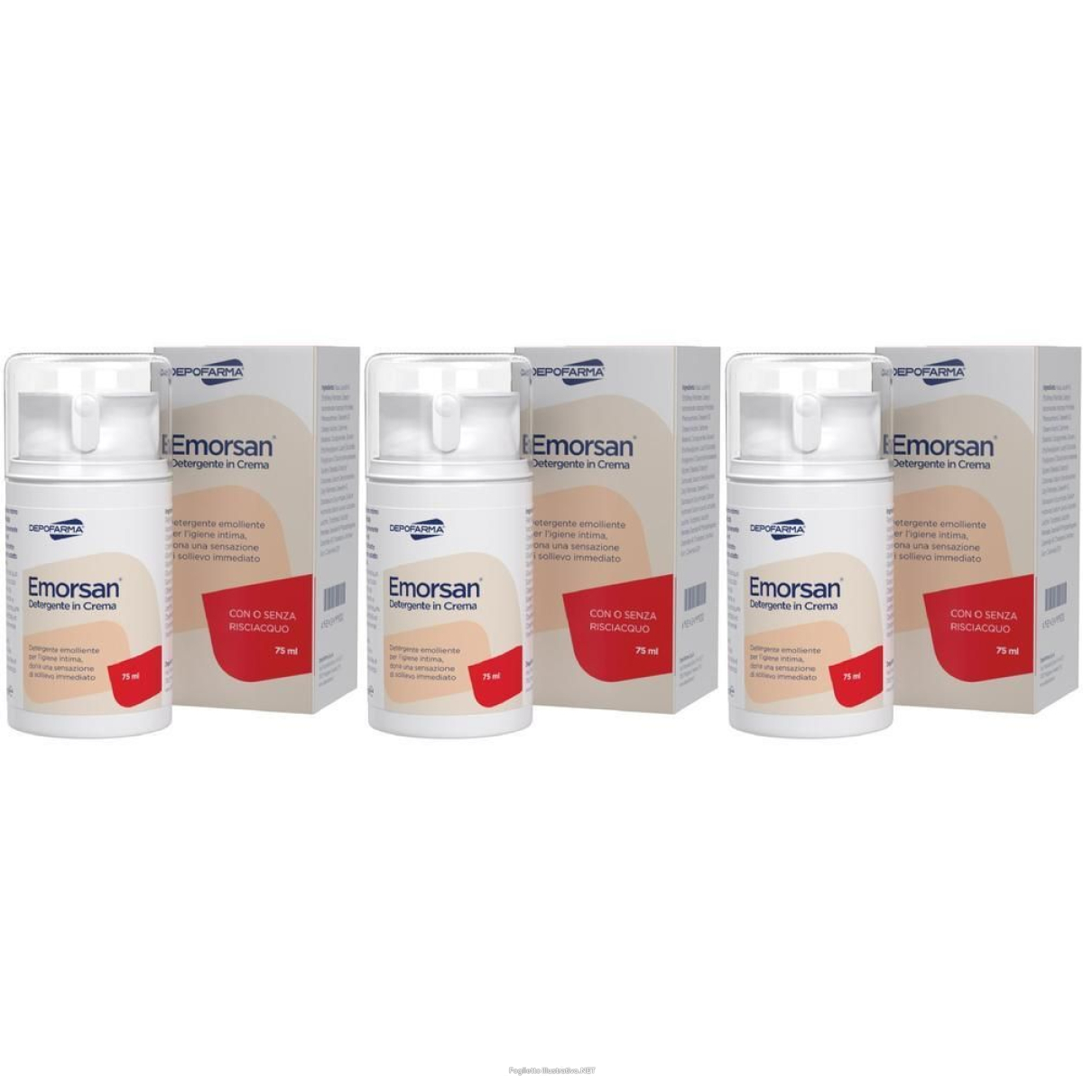 Acquista Online emorsan detergente in crema 75 ml 3x75 ml e Cerca l'offerta più bassa