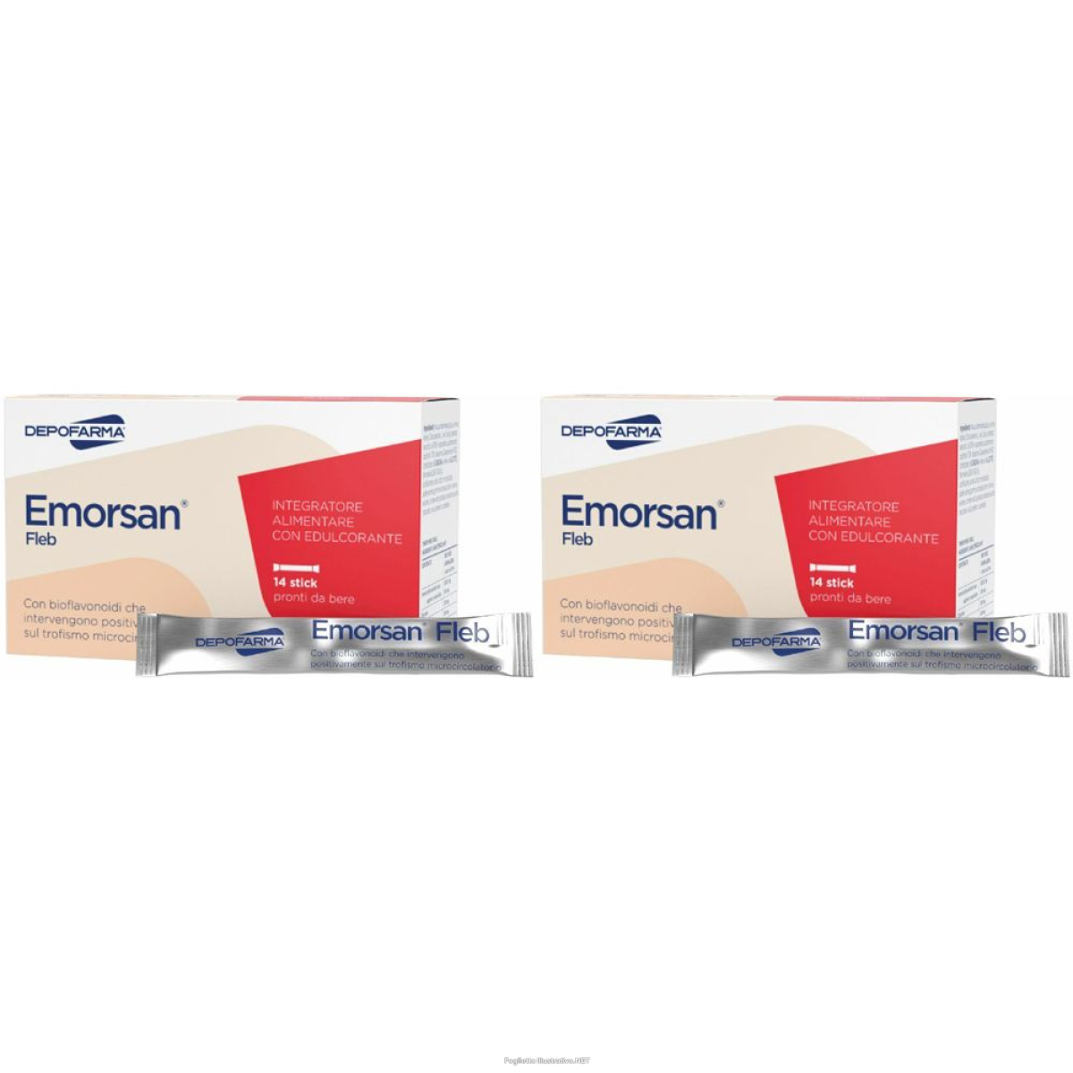 Acquista Online emorsan® fleb set da 2 2x14 pz bustina e Cerca l'offerta più bassa