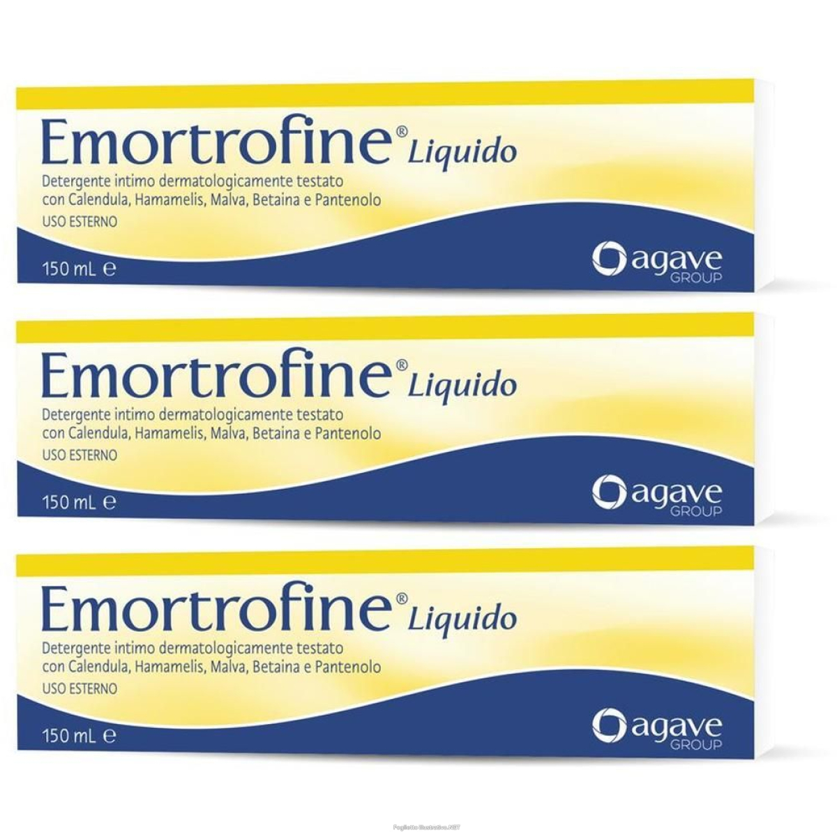 Acquista Online emortrofine® liquido detergente intimo 3x150 ml e Cerca l'offerta più bassa