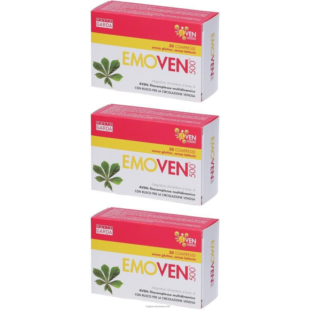 Acquista Online emoven 500 30 compresse 3x30 g e Cerca l'offerta più bassa