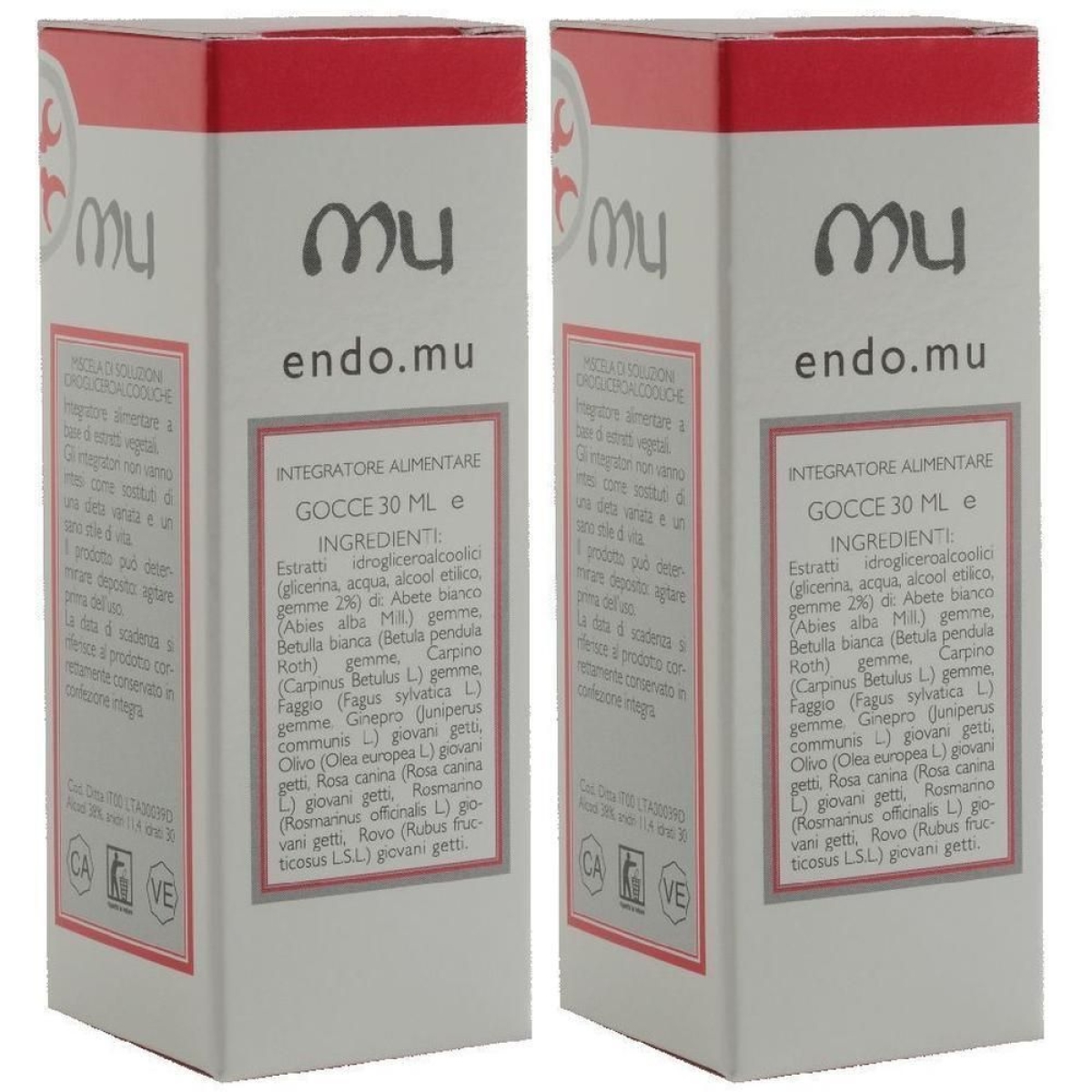 Acquista Online Endo mu gocce 30 ml 2x30 ml orali e Cerca l'offerta più bassa