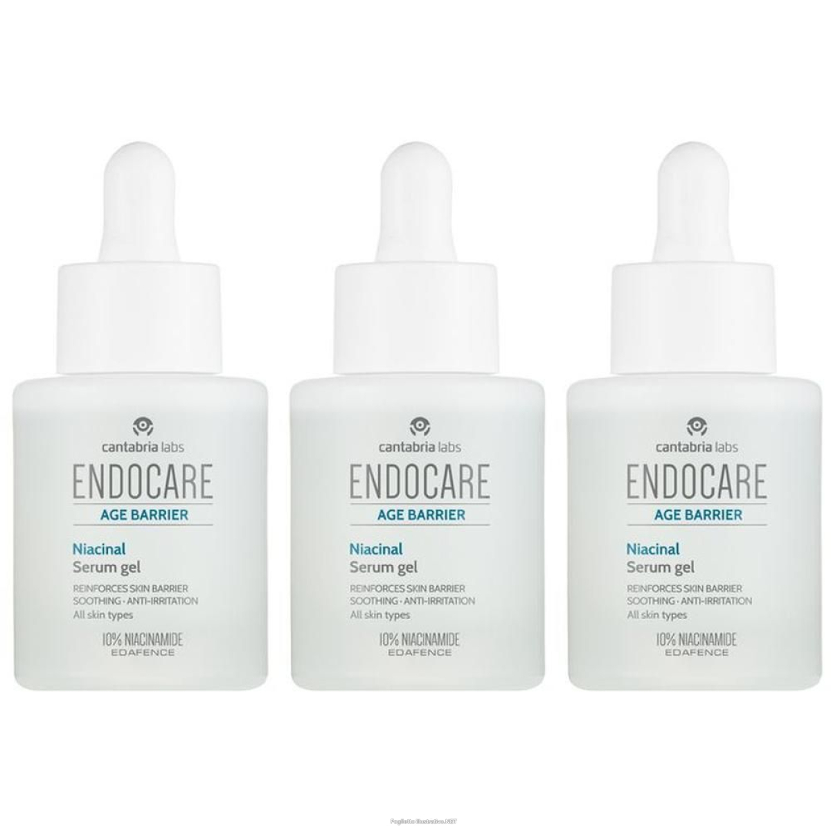 Acquista Online endocare age barrier niacinal serum gel 3x30 ml e Cerca l'offerta più bassa