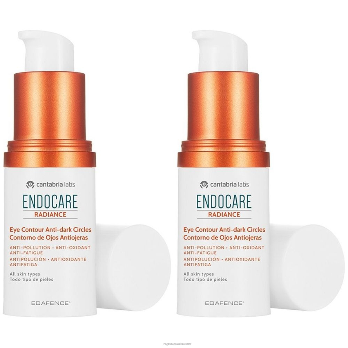 Acquista Online endocare radiance contorno occhi 15ml set da 2 2x15 ml crema e Cerca l'offerta più bassa
