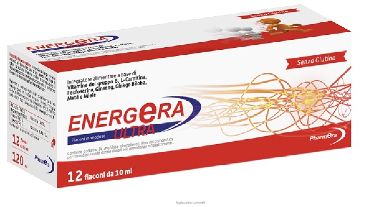 Acquista Online energera ultra integratore tonico 12 flaconcini da 10ml e Cerca l'offerta più bassa