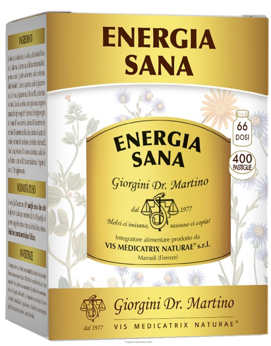 Acquista Online energia sana 400 past.500mg e Cerca l'offerta più bassa