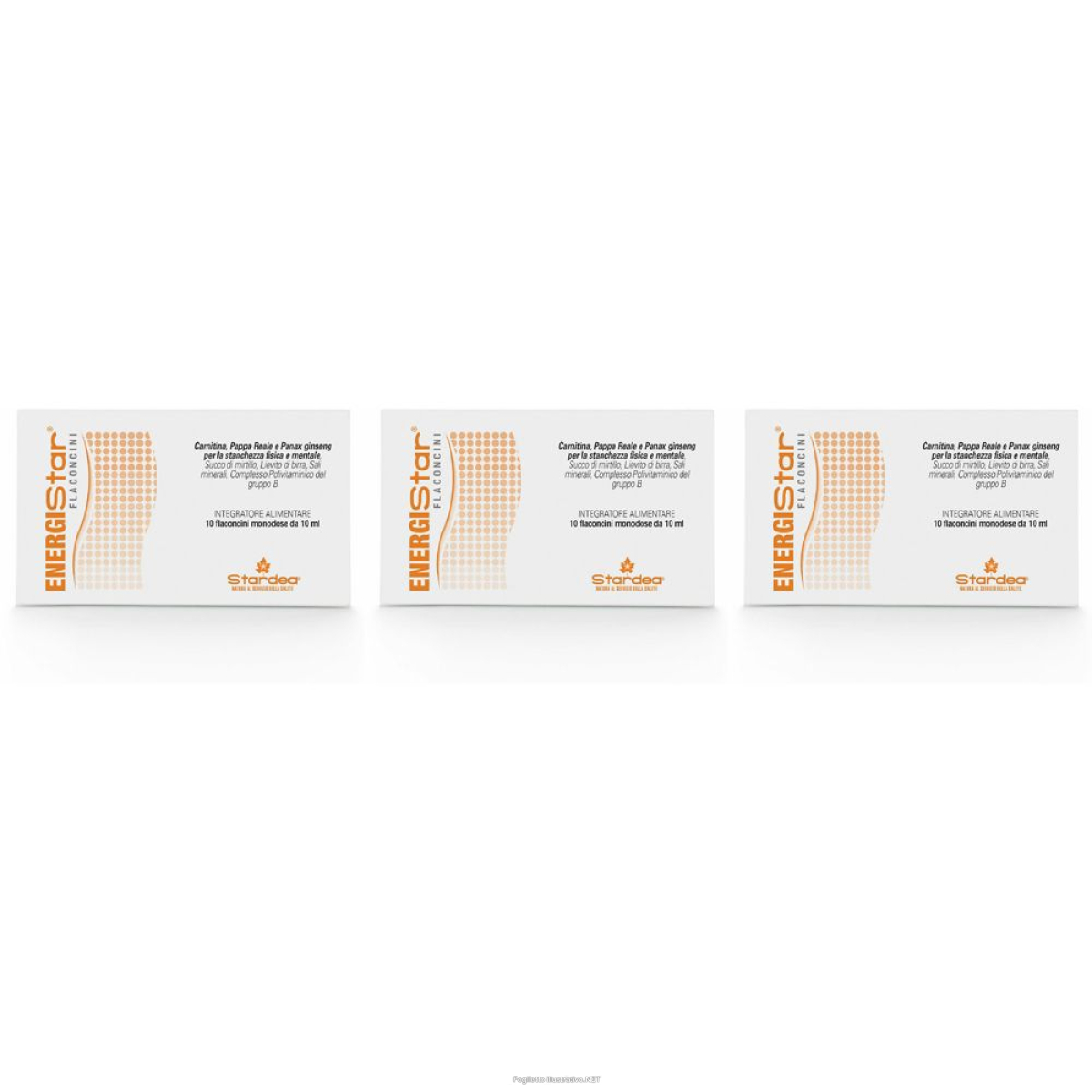 Acquista Online energistar® flaconcini set da 3 3x10x10 ml fiale e Cerca l'offerta più bassa