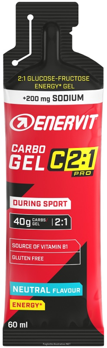 Acquista Online enervit c2:1 pro carbo gel 60 ml sodio neutral integratore per energia rapida e costante per sportivi e Cerca l'offerta più bassa