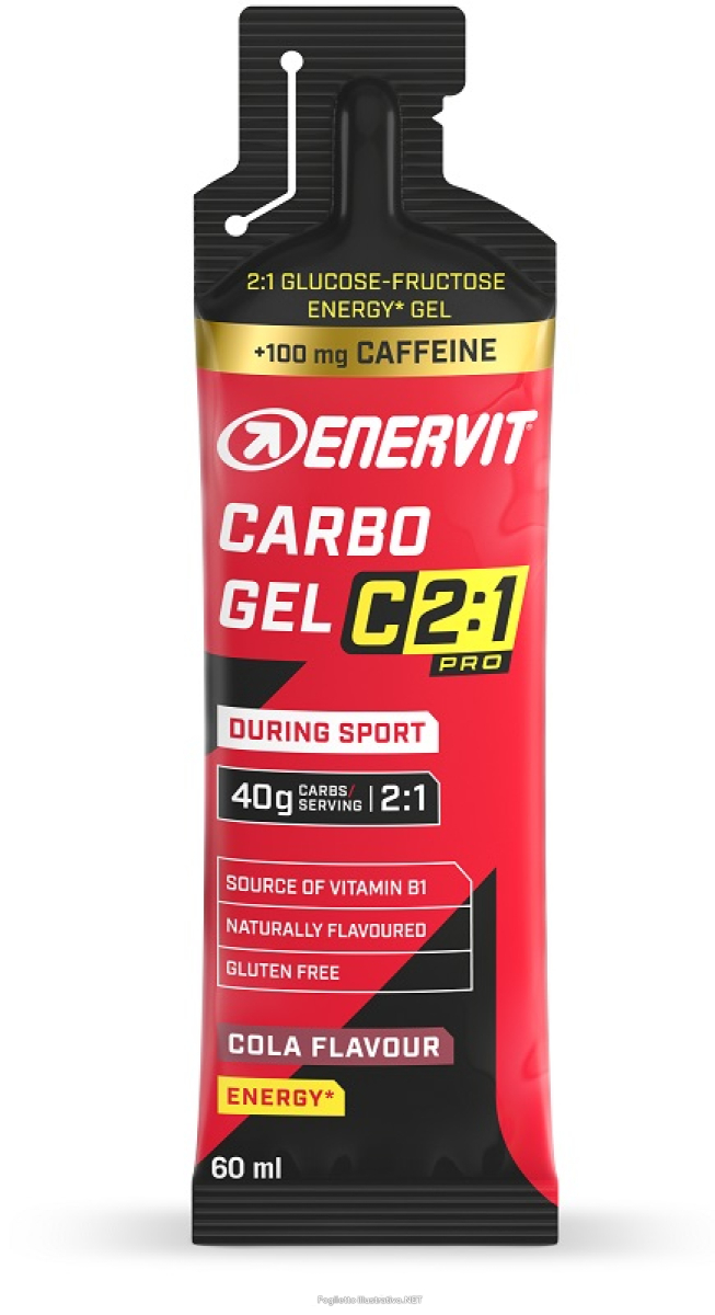 Acquista Online enervit c2 1 pro carbo gel cola con caffeina 60 ml e Cerca l'offerta più bassa