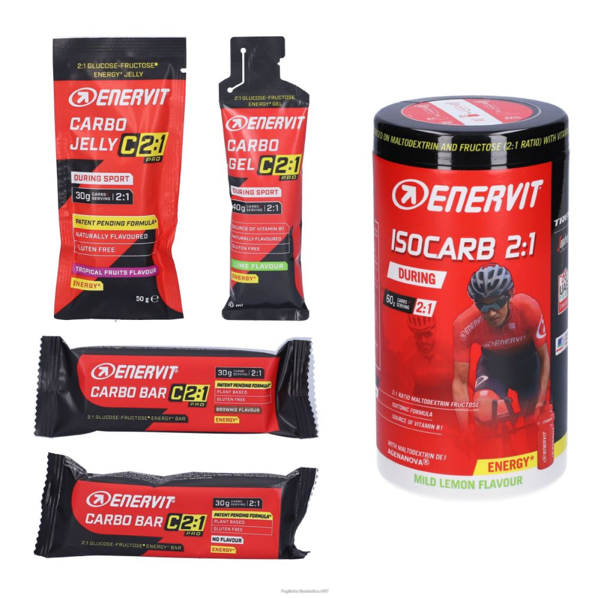 Acquista Online enervit c2 carbo kit 1 pz set e Cerca l'offerta più bassa