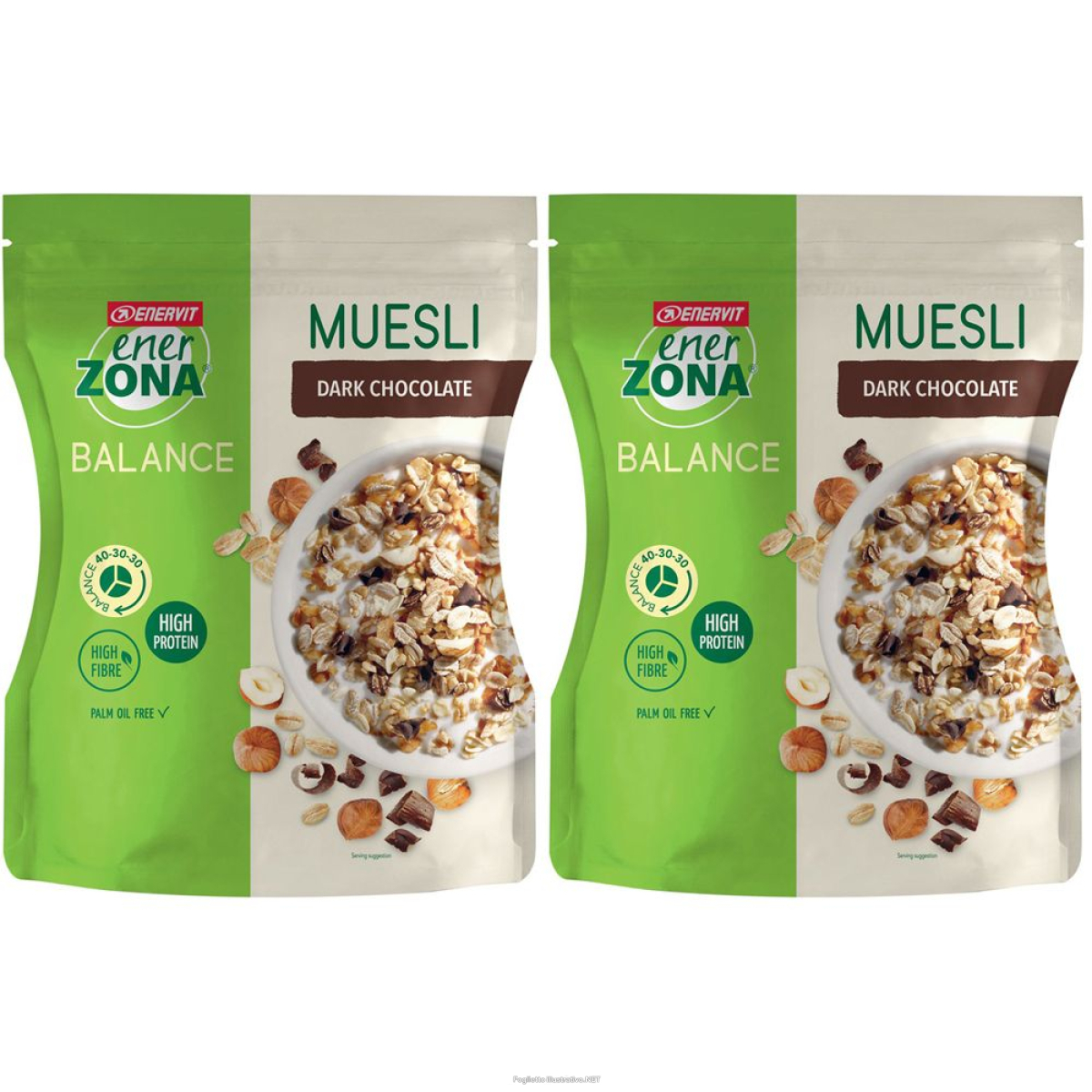 Acquista Online enervit® enerzona® muesli ricco 40-30-30 set da 2 2x230 g bustina e Cerca l'offerta più bassa