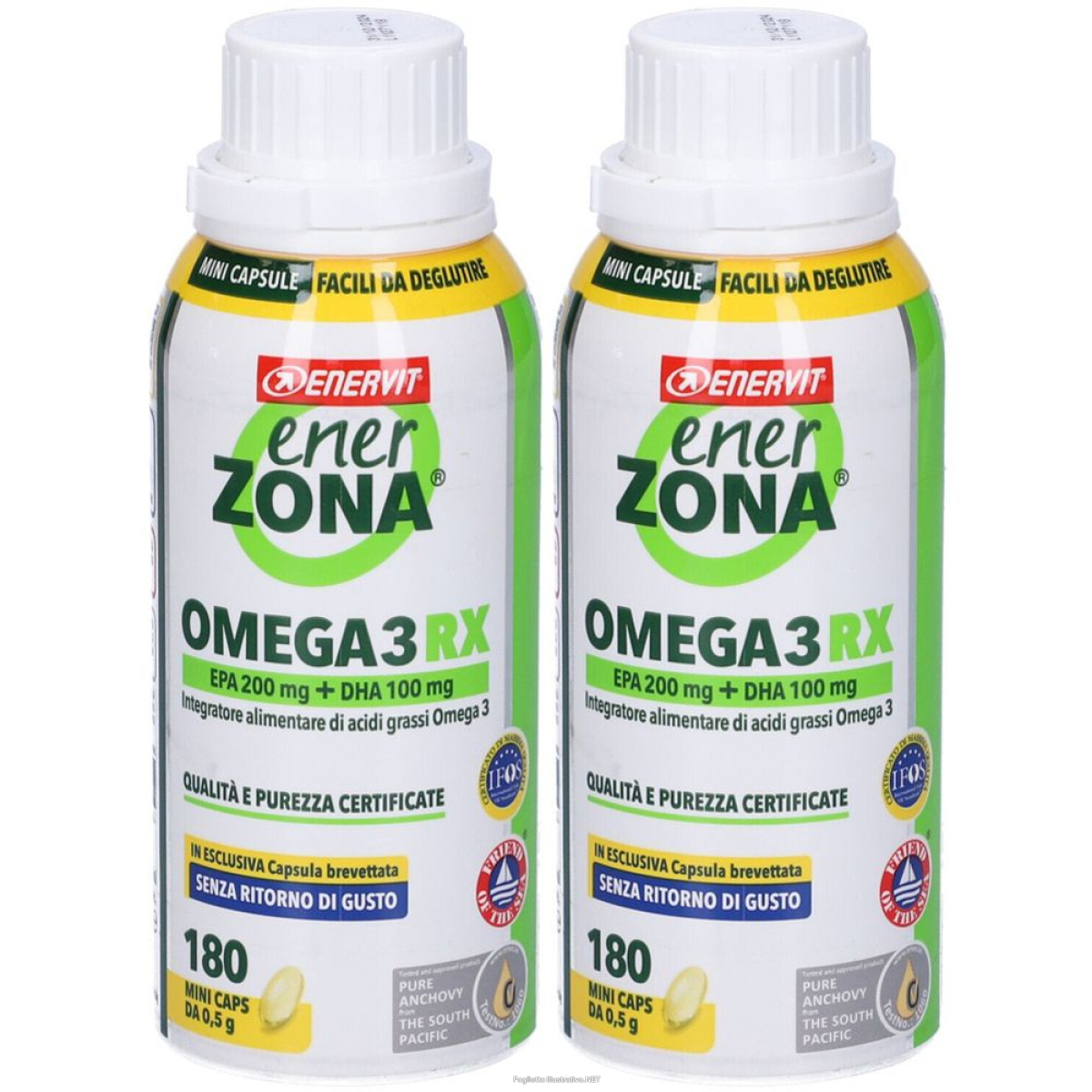 Acquista Online enervit® enerzona omega 3rx epa 200 mg + dha 100 180 mini capsule d e Cerca l'offerta più bassa