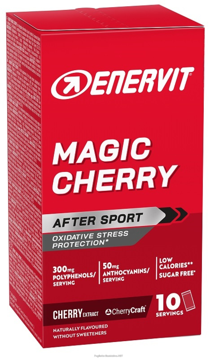 Acquista Online enervit magic cherry after sport integratore antiossidante 10 bustine gusto amarena e Cerca l'offerta più bassa