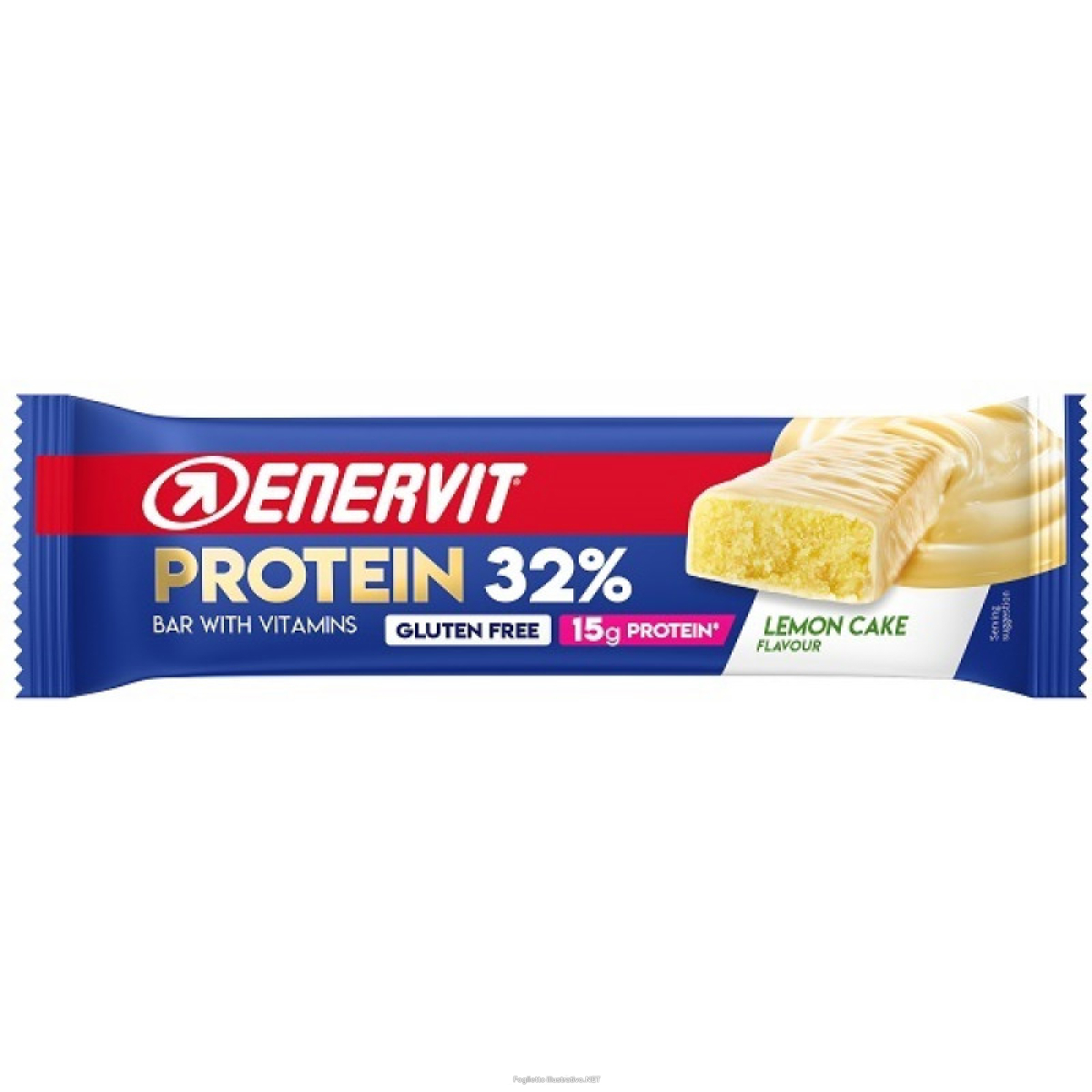 Acquista Online enervit protein 32% lemon cake 40g barretta proteica per massa muscolare e Cerca l'offerta più bassa