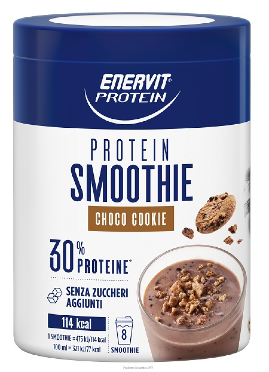 Acquista Online enervit protein smoothie proteico con cacao e granella di biscotto 320 gr e Cerca l'offerta più bassa