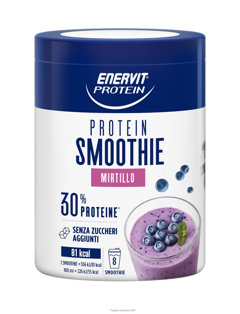 Acquista Online enervit protein smoothie proteico gusto mirtillo 320 gr e Cerca l'offerta più bassa