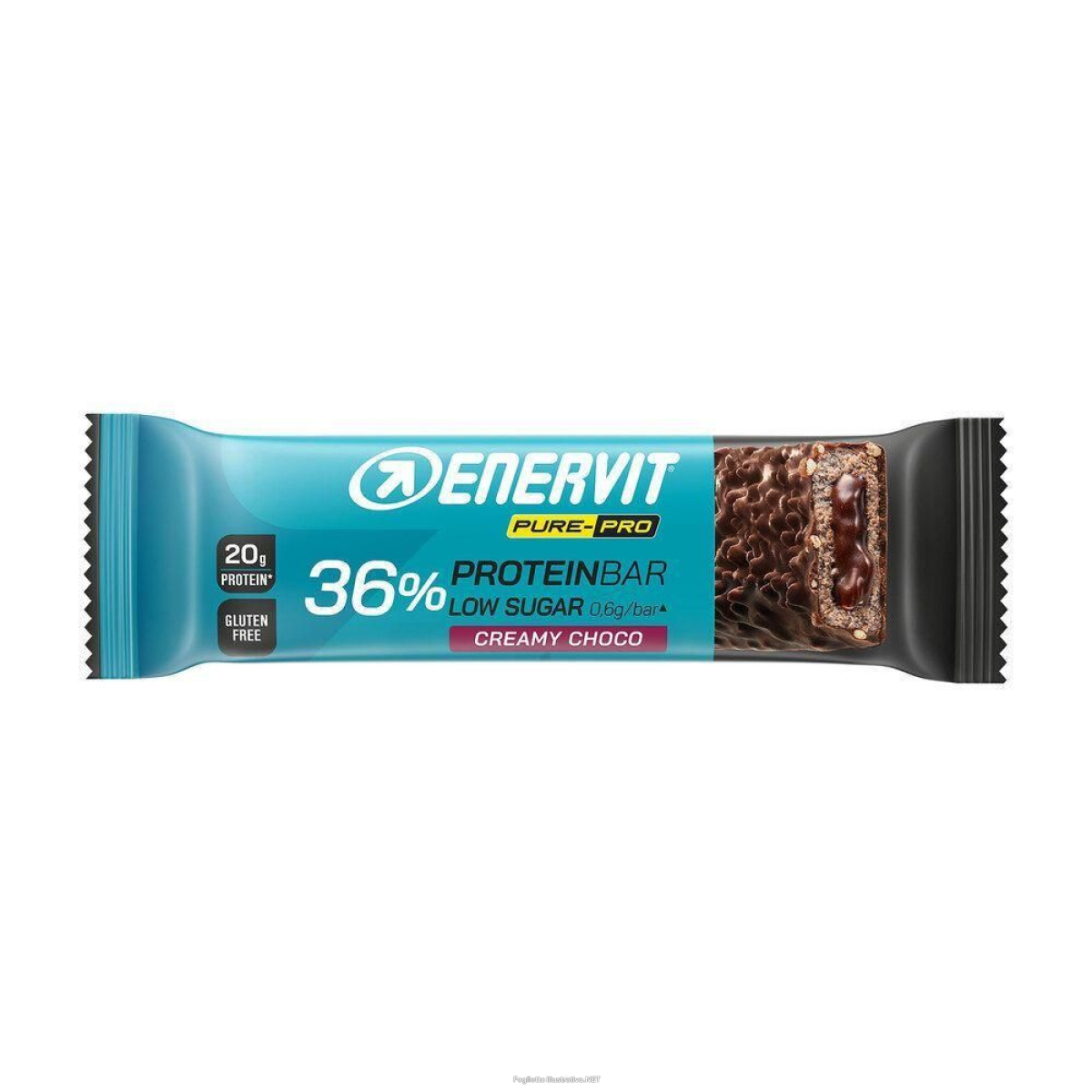 Acquista Online enervit pure-pro 36% protein bar creamy choco 5x55 g e Cerca l'offerta più bassa