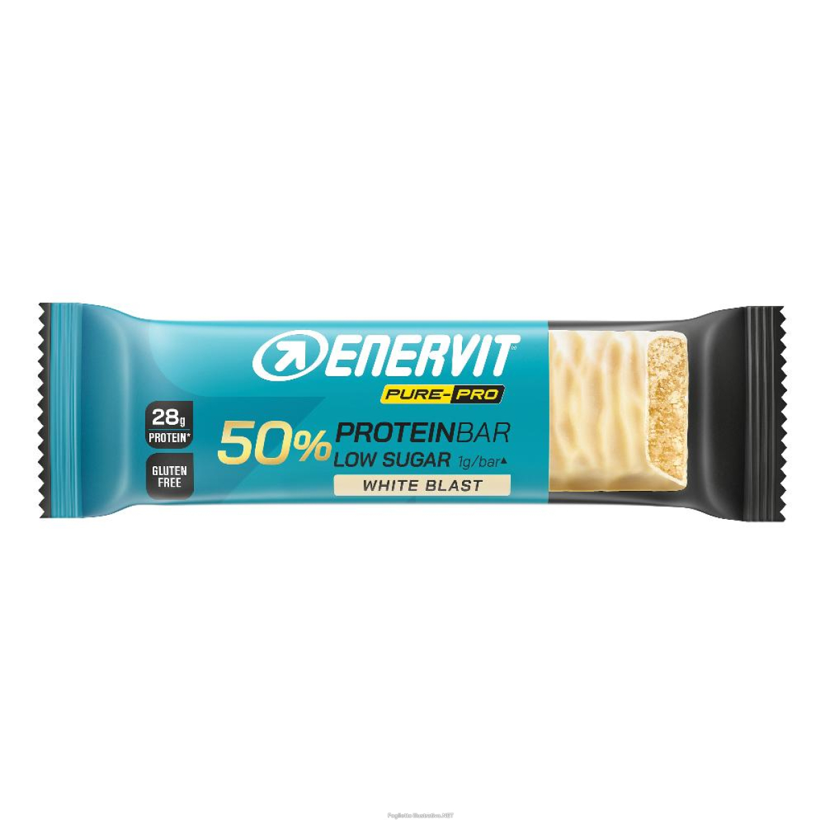 Acquista Online enervit pure pro bar 50% white blast 55 g e Cerca l'offerta più bassa