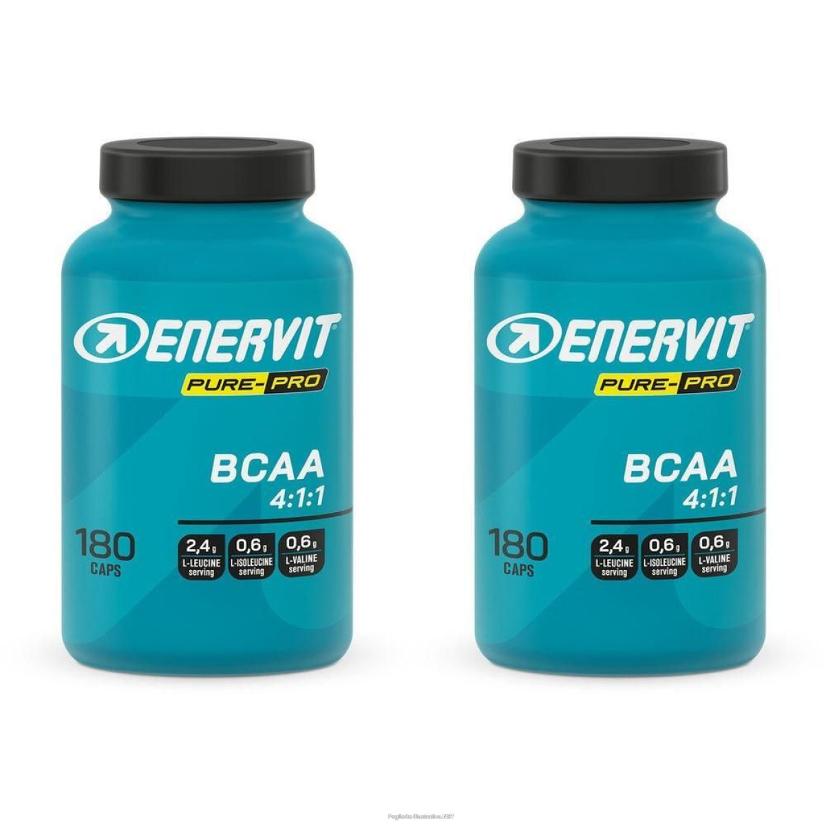 Acquista Online enervit pure-pro bcaa 4:1:1 180 compresse 2x192,6 g e Cerca l'offerta più bassa