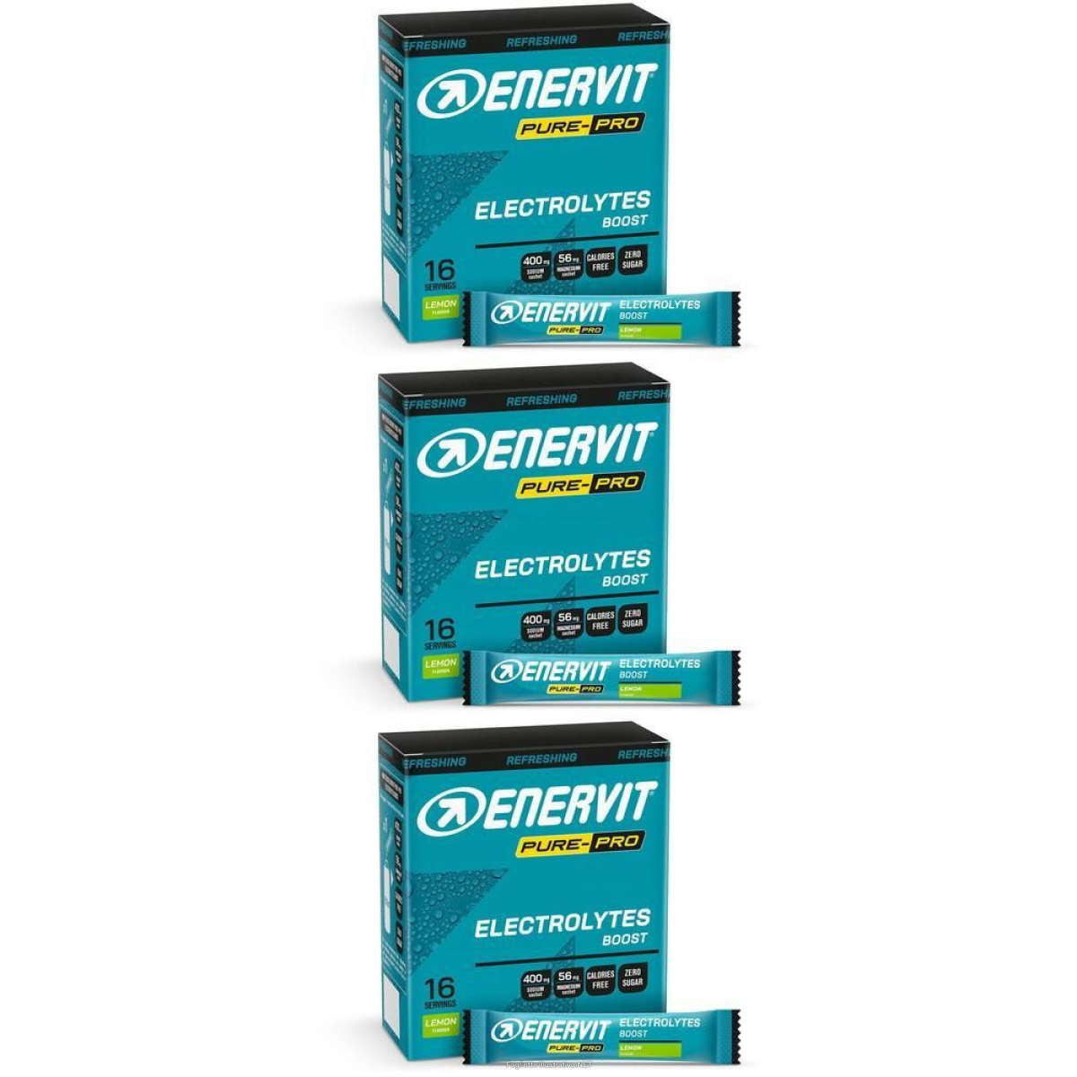 Acquista Online enervit pure-pro electrolytes boost bustine gusto limone 3x64 g polver e Cerca l'offerta più bassa