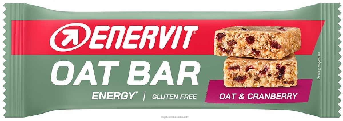 Acquista Online enervit sport oat bar al mirtillo rosso - barretta energetica all'avena pre-allenamento, 50 g e Cerca l'offerta più bassa