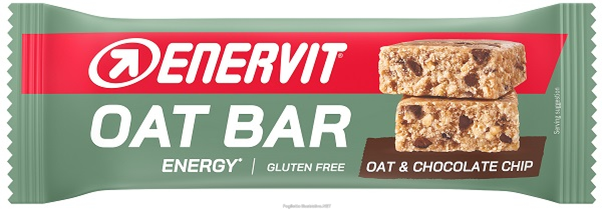 Acquista Online enervit sport oat bar - barretta energetica all'avena e cioccolato per lo sport, 50 g e Cerca l'offerta più bassa