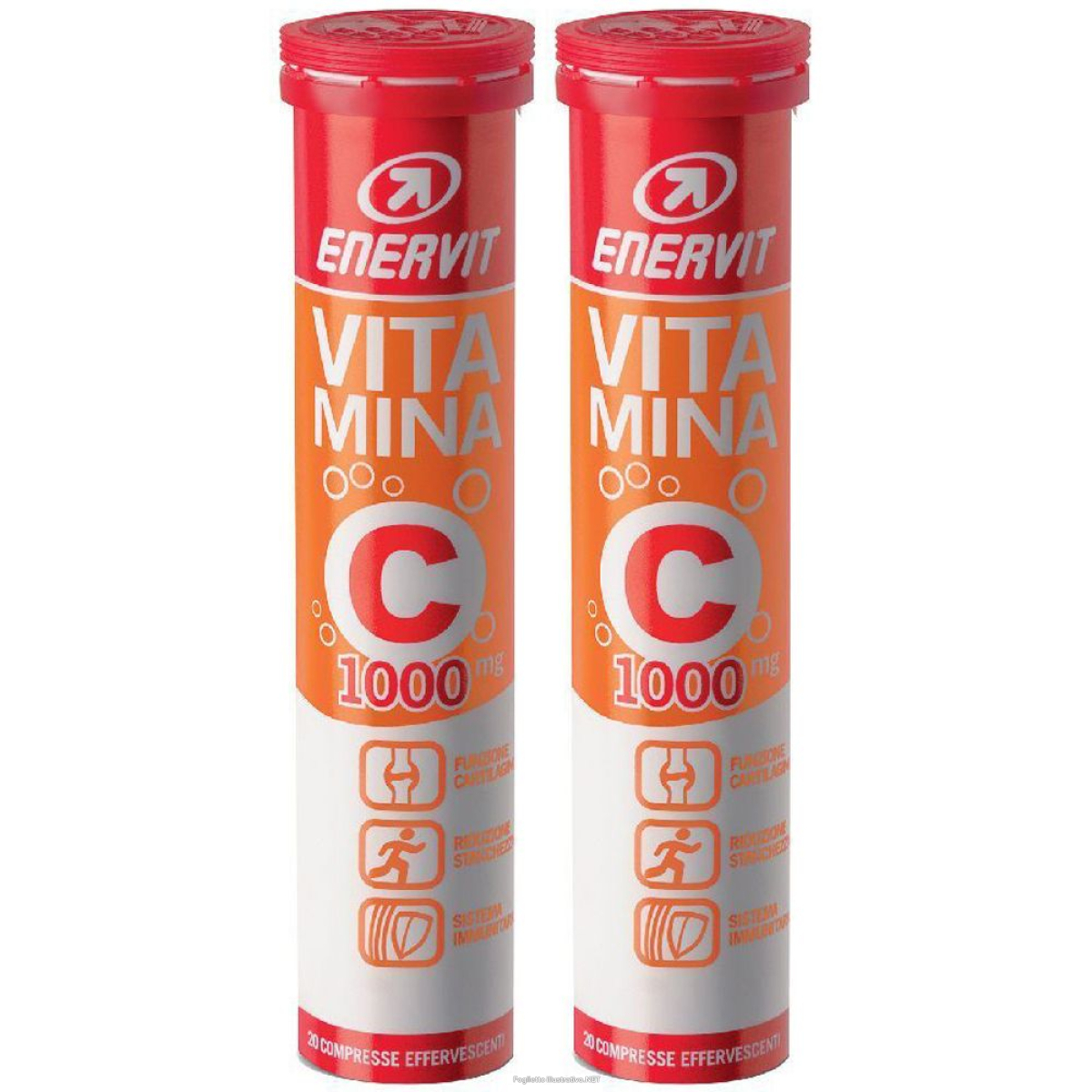 Acquista Online enervit® sport vitamina c 1000 mg set da 2 2x20 pc compresse masticabi e Cerca l'offerta più bassa