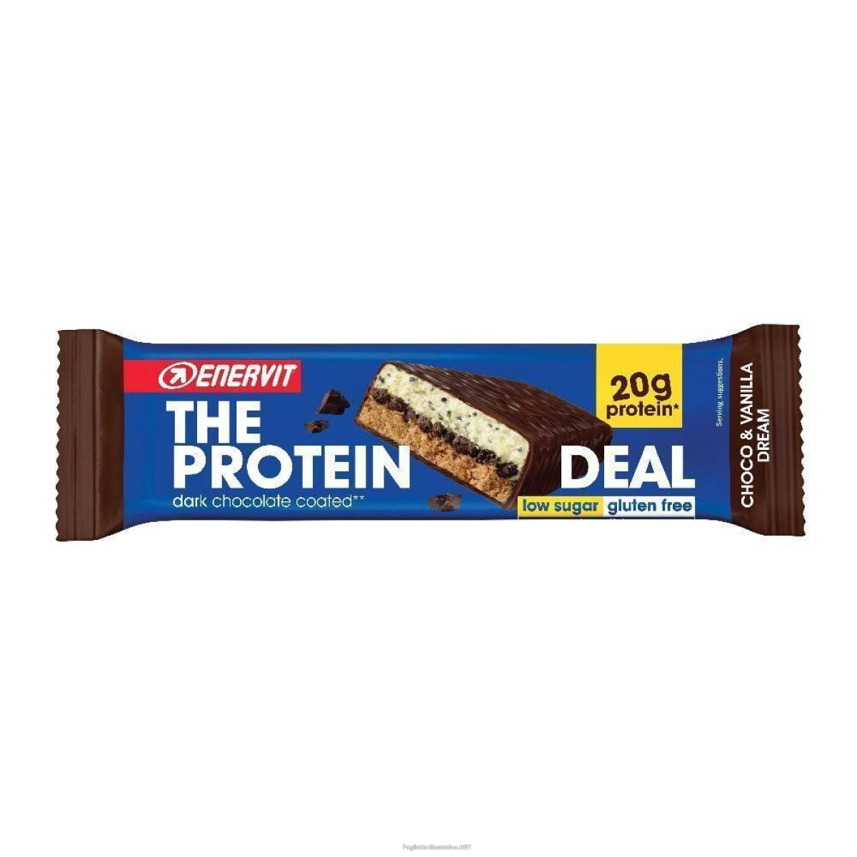 Acquista Online enervit® the protein deal bar choco & vanilla dream 4x55 g e Cerca l'offerta più bassa
