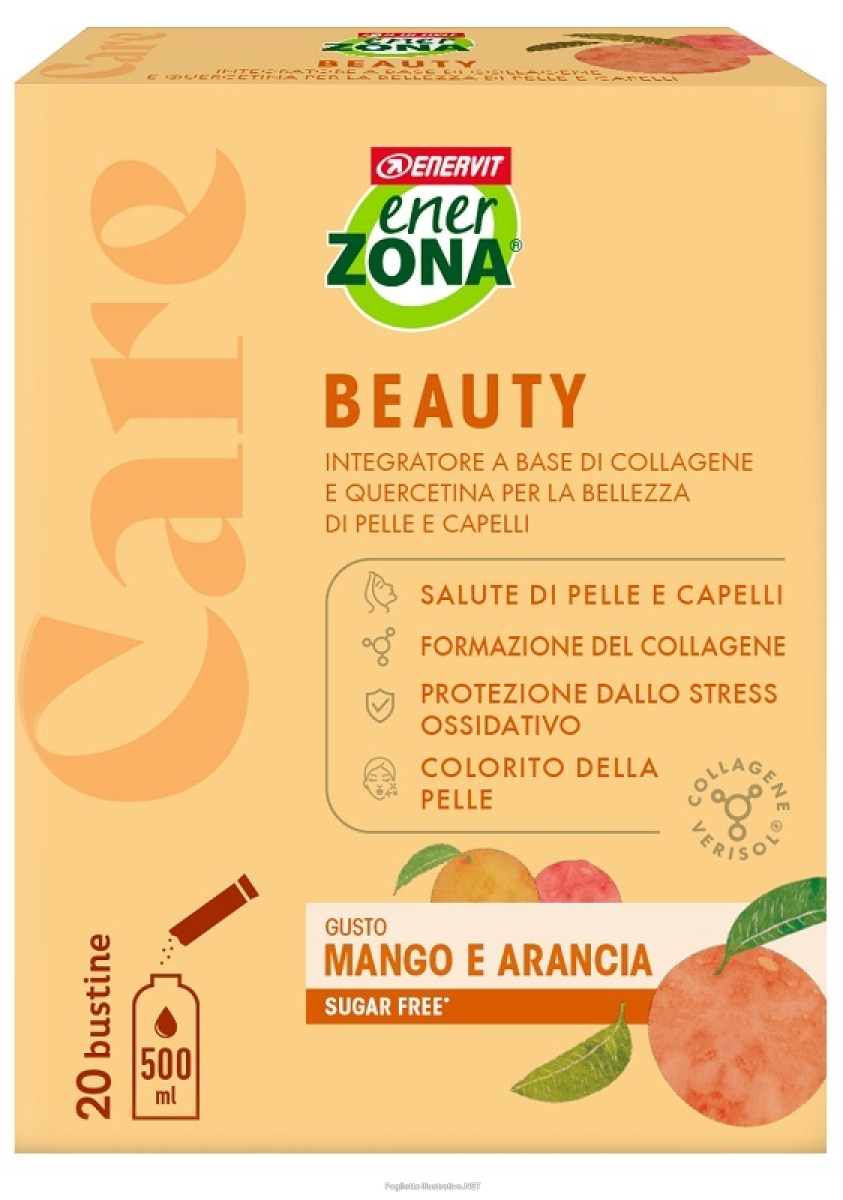 Acquista Online enerzona care beauty mango e arancia 20 bustine e Cerca l'offerta più bassa