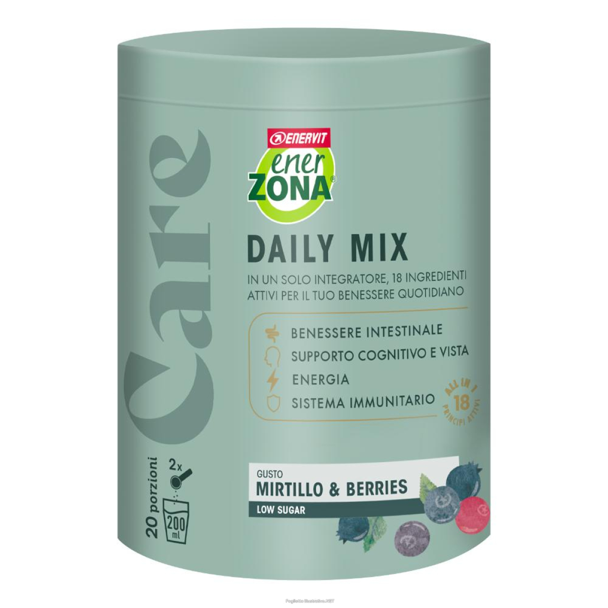 Acquista Online enerzona care daily mix gusto mirtillo & berries 400 g e Cerca l'offerta più bassa