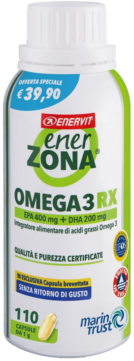 Acquista Online enerzona omega 3 rx 110 capsule 1 g offerta speciale e Cerca l'offerta più bassa