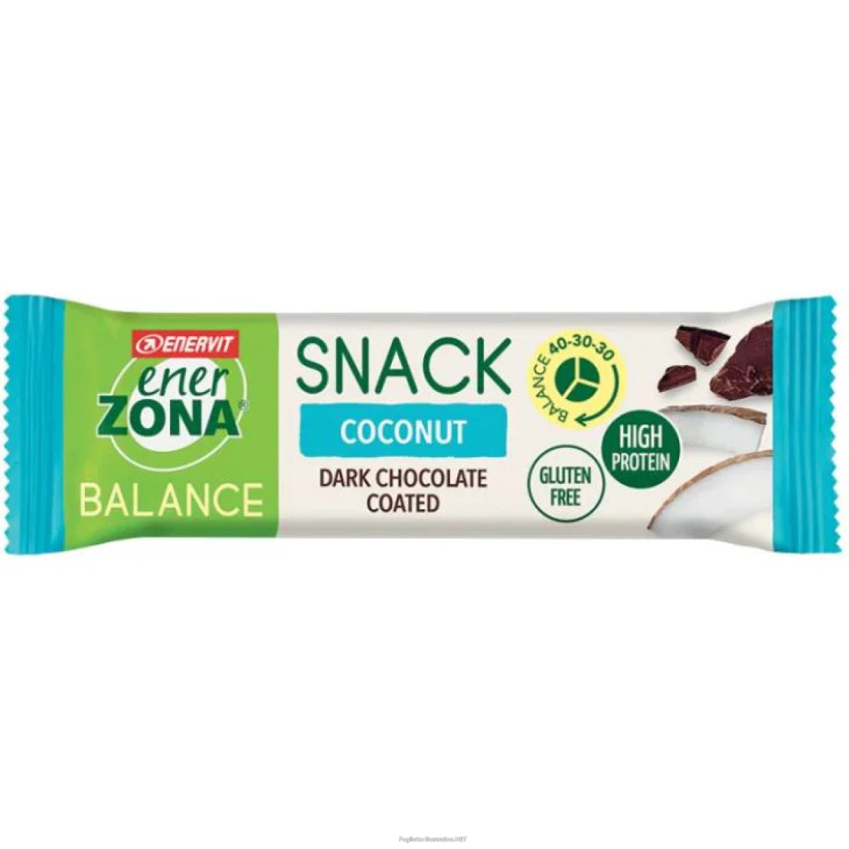 Acquista Online enerzona snack coconut baretta energetica al cocco e cioccolato fondente 33 g e Cerca l'offerta più bassa