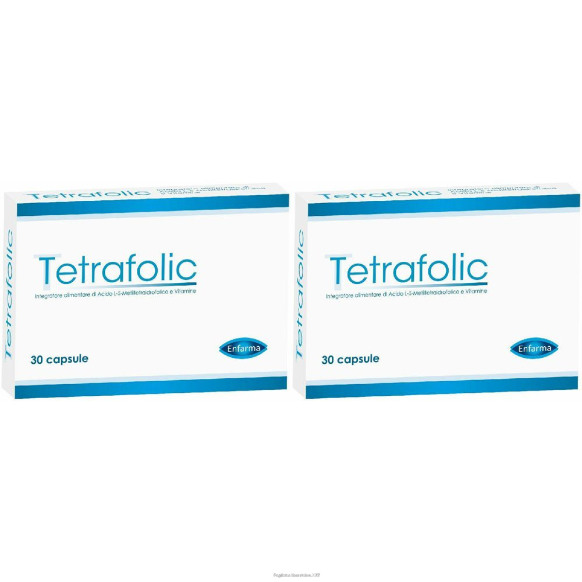 Acquista Online enfarma tetrafolic capsule set da 2 2x30 pz e Cerca l'offerta più bassa