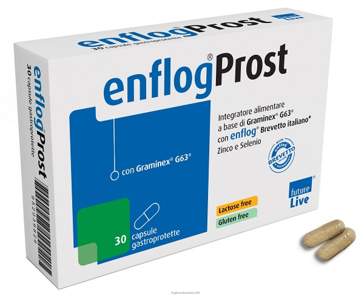 Acquista Online enflogprost 30 capsule gastroprotette senza glutine naturalmente privo di lattosio e Cerca l'offerta più bassa