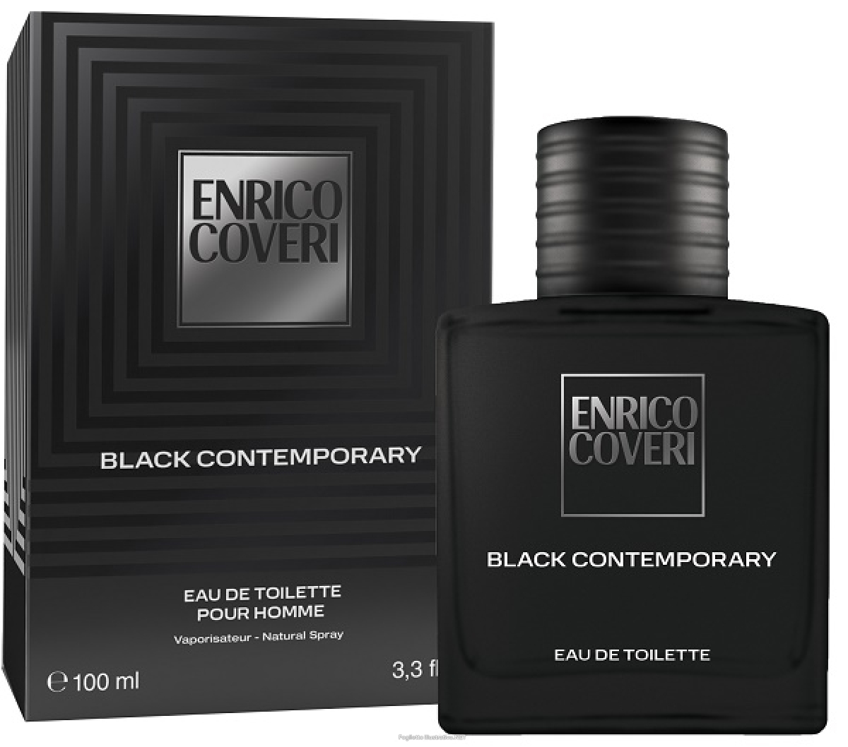 Acquista Online enrico coveri black contemporary homme eau de toilette 100ml e Cerca l'offerta più bassa