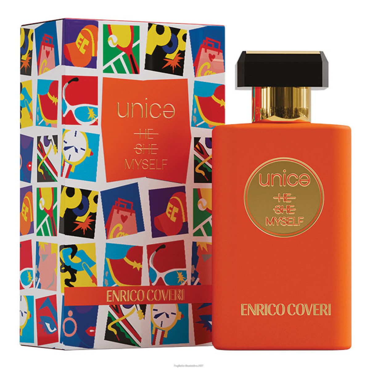 Acquista Online enrico coveri he she myself eau de parfum 100 ml e Cerca l'offerta più bassa