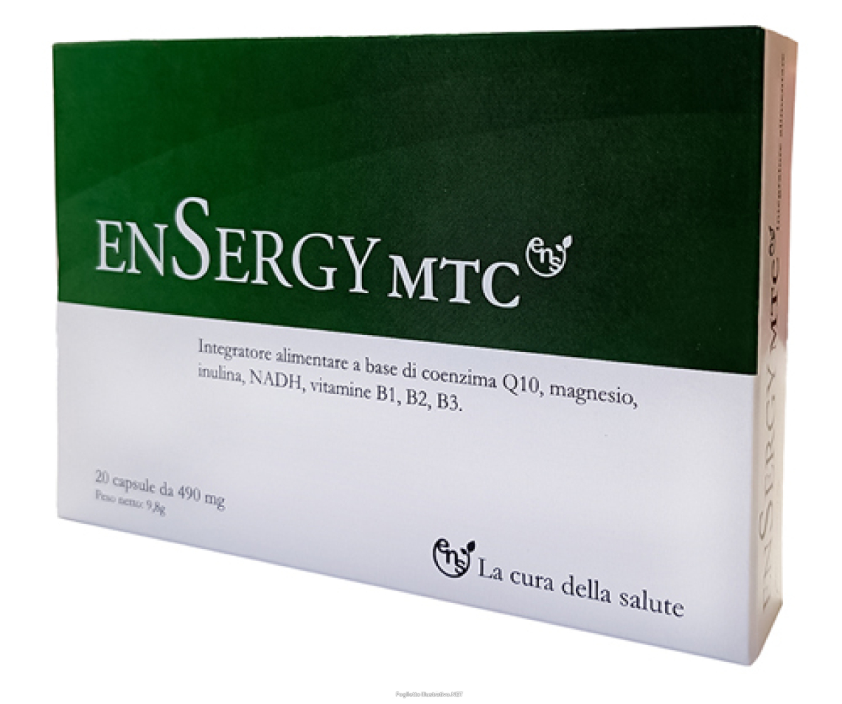 Acquista Online ensergy mtc integratore tonico 20 capsule e Cerca l'offerta più bassa