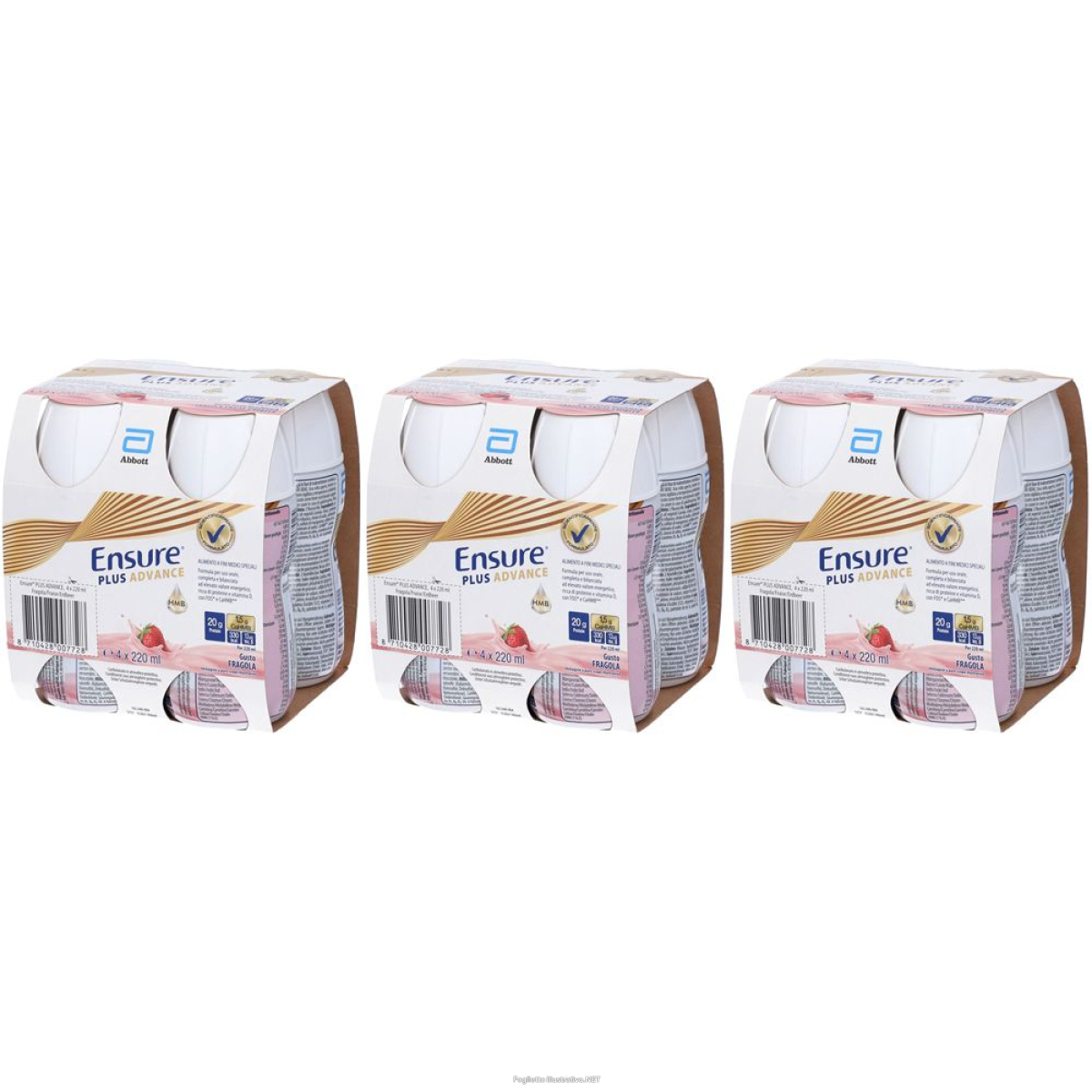 Acquista Online ensure plus advance fragola set da 3 3x4x220 ml soluzione bevibile e Cerca l'offerta più bassa