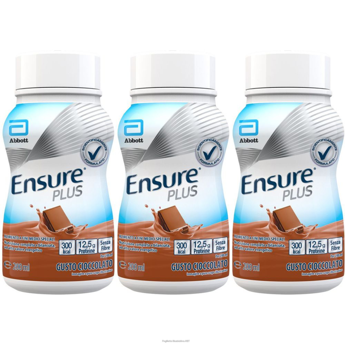 Acquista Online ensure plus cioccolato set da 3 3x4x200 ml soluzione bevibile e Cerca l'offerta più bassa