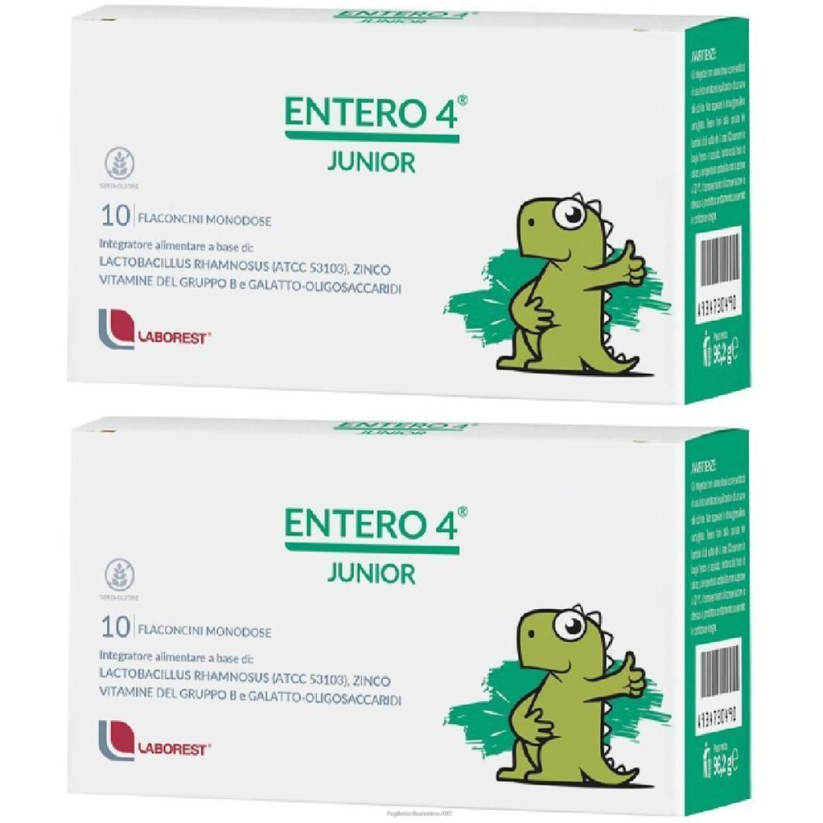 Acquista Online entero 4® junior 2x10x8 ml flaconcini bevibili e Cerca l'offerta più bassa