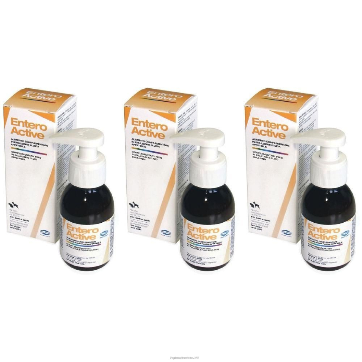 Acquista Online entero active mangime complementare flacone 100 ml 3x100 ml soluzione e Cerca l'offerta più bassa