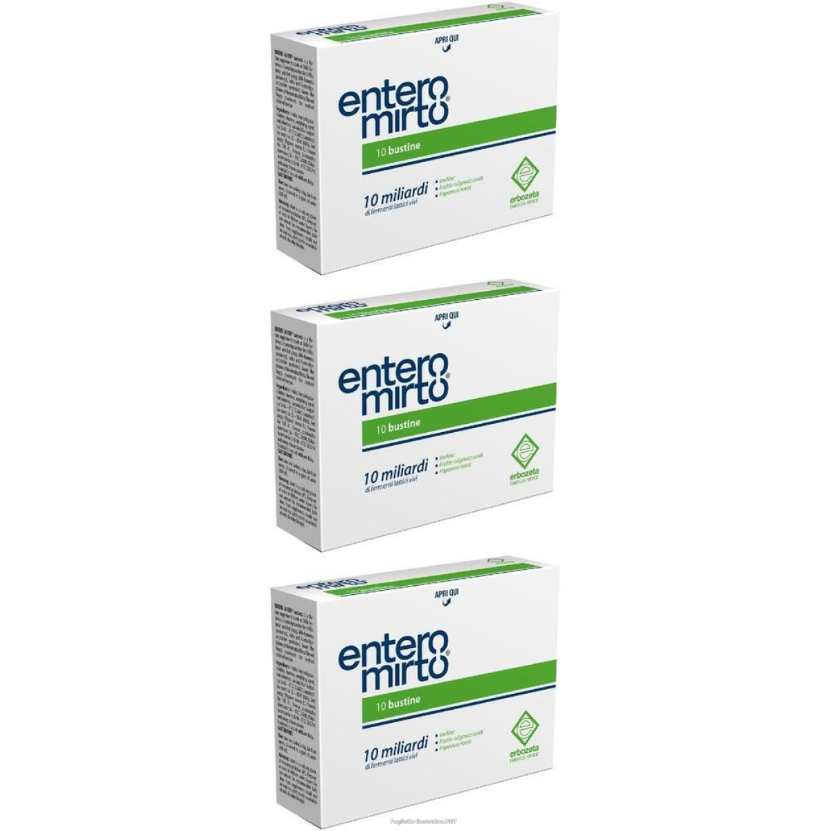 Acquista Online entero mirto 3x40 g polvere per soluzione orale e Cerca l'offerta più bassa