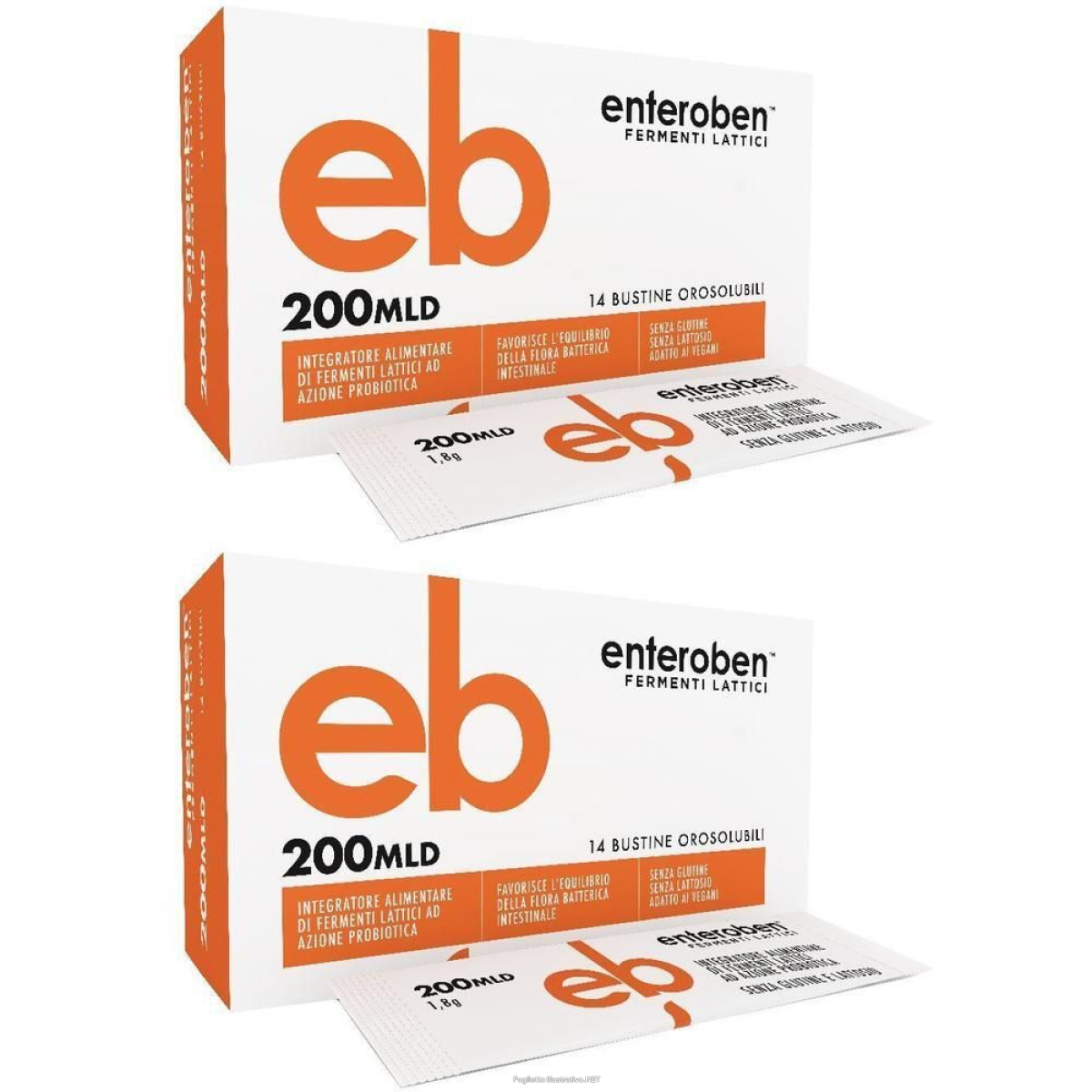 Acquista Online enteroben 200mld 14 stick pack 2x14 pz e Cerca l'offerta più bassa
