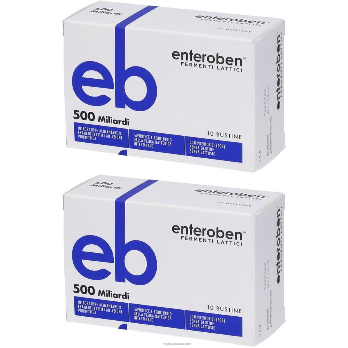 Acquista Online enteroben 500mld 10 stick pack 2x10x4 g granuli e Cerca l'offerta più bassa