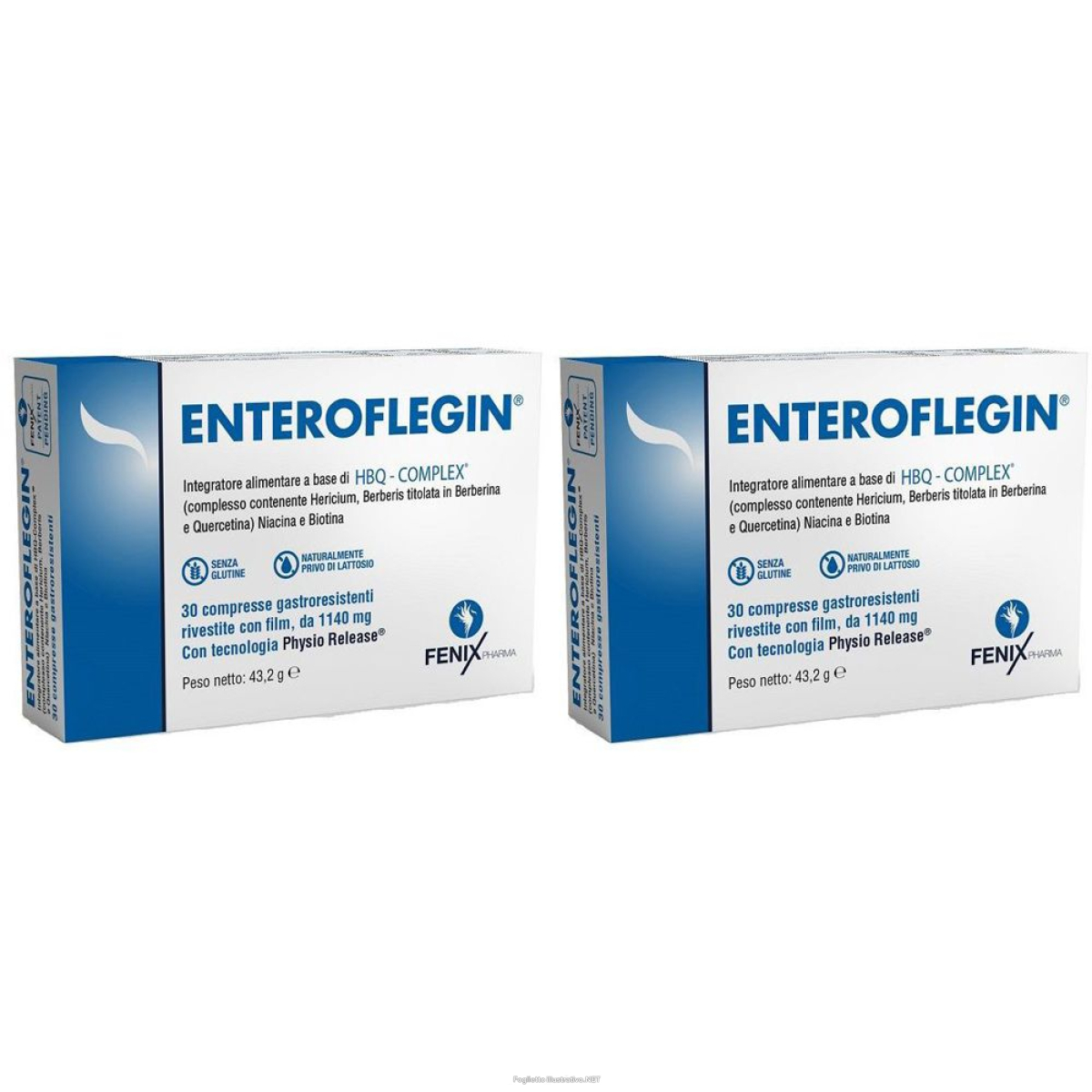 Acquista Online enteroflegin 30cpr set da 2 2x43,2 g compresse e Cerca l'offerta più bassa