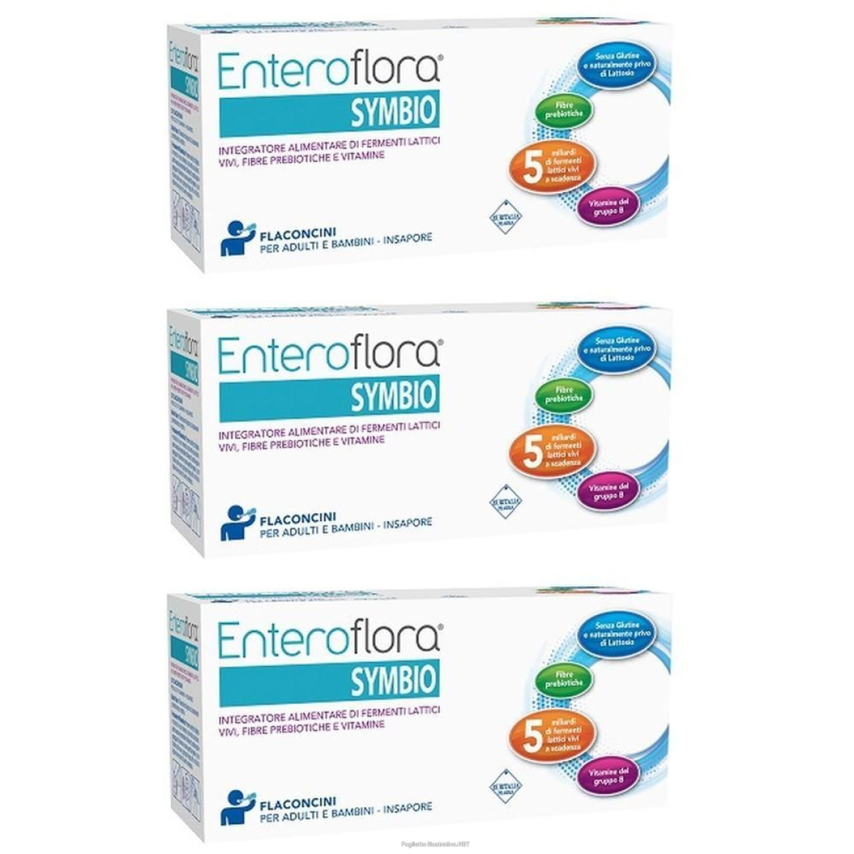 Acquista Online enteroflora symbio 10 flaconcini da ml 3x10x10 ml soluzione orale e Cerca l'offerta più bassa