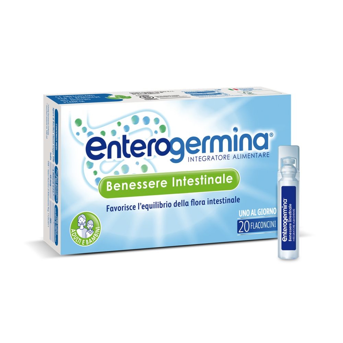 Acquista Online Enterogermina benessere intestinale, fermenti lattici probiotici, inte e Cerca l'offerta più bassa