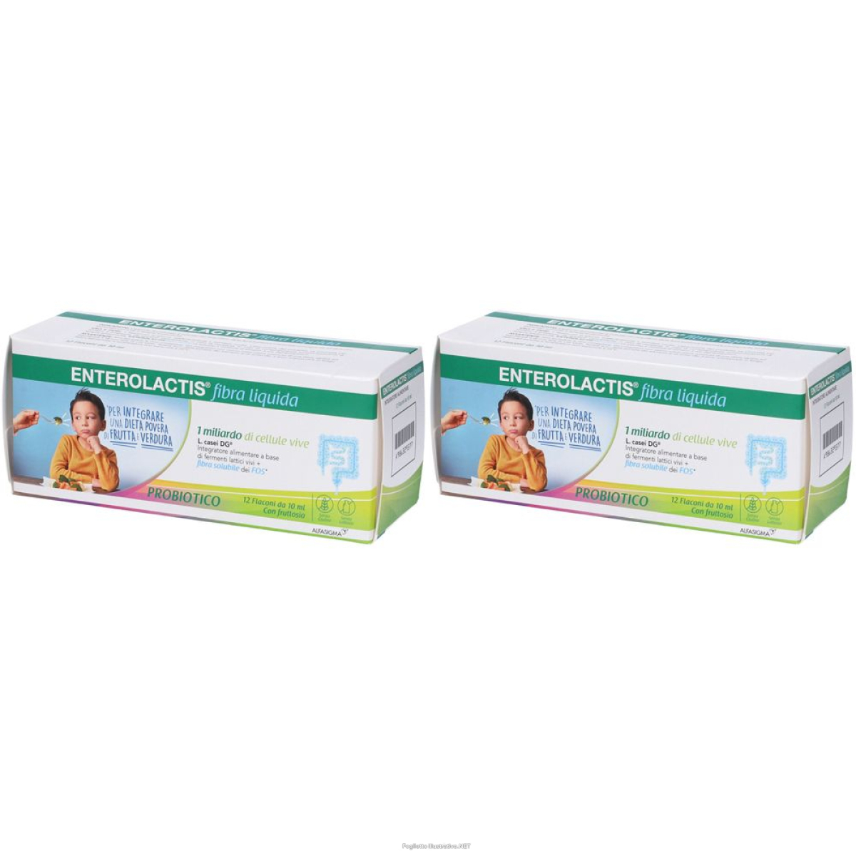 Acquista Online enterolactis fibra liquida set da 2 2x12x10 ml soluzione orale e Cerca l'offerta più bassa