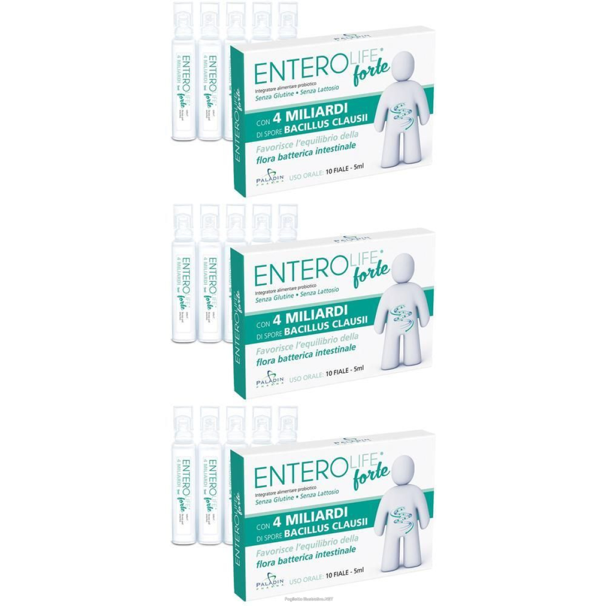 Acquista Online enterolife forte 4 miliardi 10 fiale da 5 ml 3x10 pz flaconcini bevibi e Cerca l'offerta più bassa